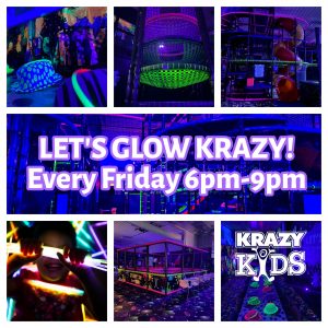 Krazy Kids Let's Glow Krazy Collage